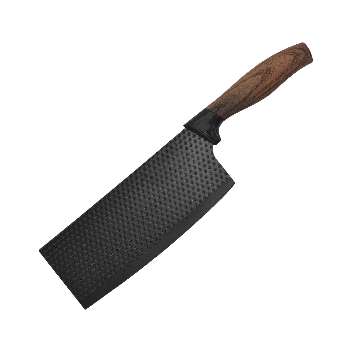 Edge cleaver with its wood-look handle